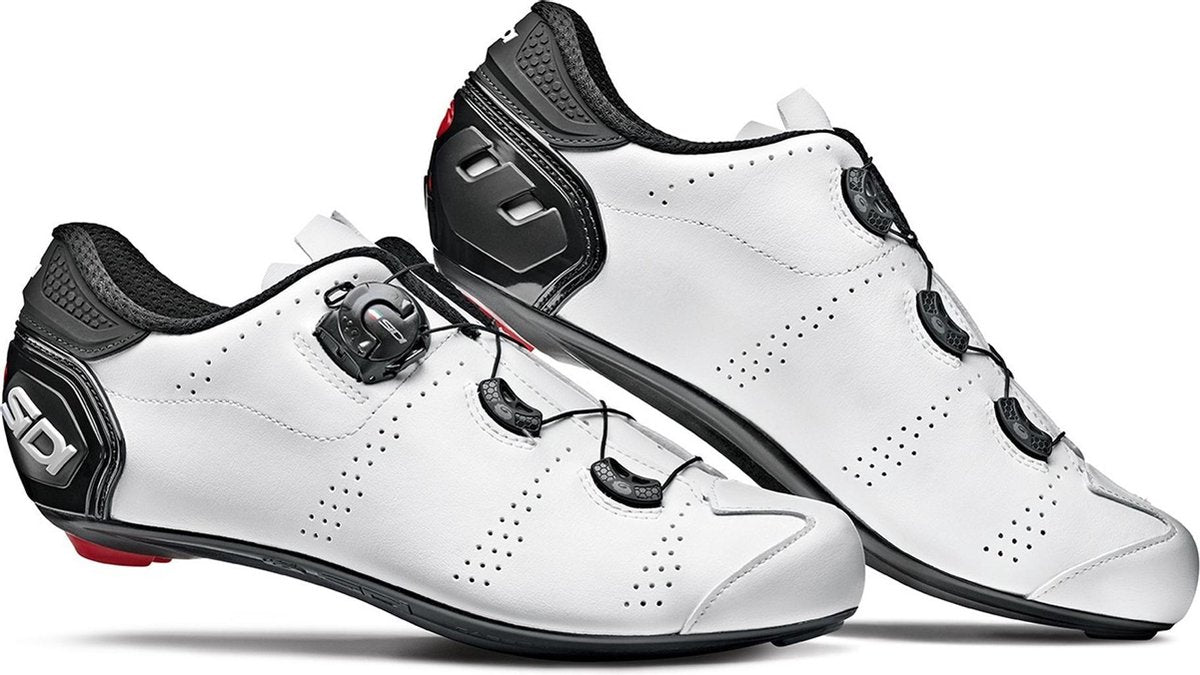 SiDi Sidi Fast Fietsschoenen - Maat 47 - Mannen - wit - zwart