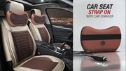Cenocco - Massagekussen - Multifunctioneel 4 Warmtestanden - Zwart/Bruin Kleur CC-9023