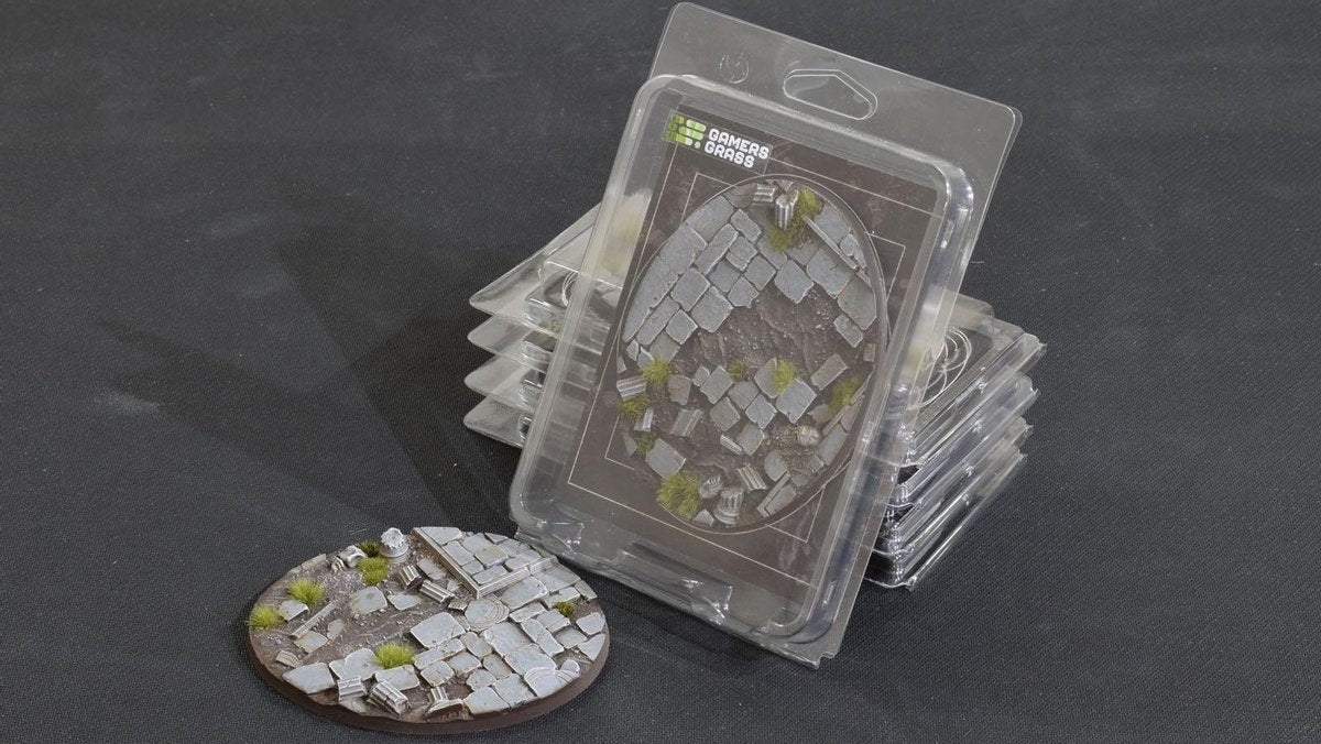 Temple Bases Pre-Painted (1x 120mm Oval)