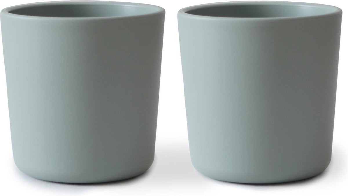 Mushie beker Sage - set van 2 Groen