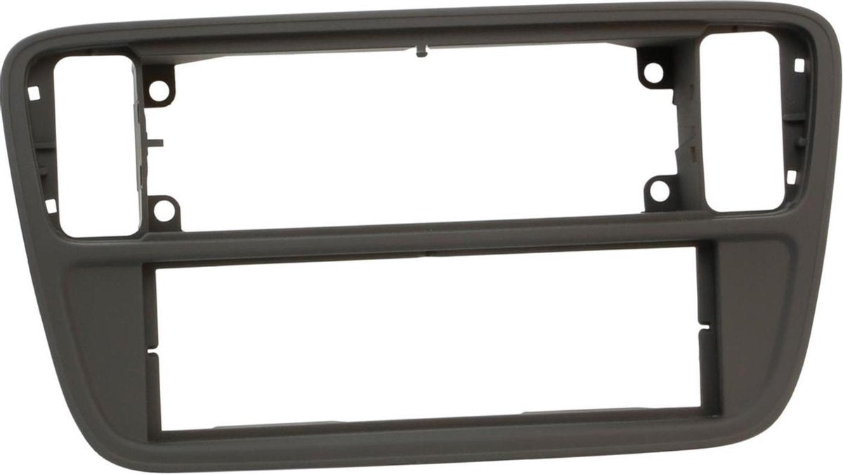 1-DIN Paneel Skoda Citigo - Seat Mii 2011-2019 Kleur: Zwart