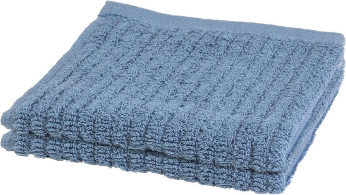 Byrklund Vaatdoek Clean Up - 2x 30x30 - 100% Katoen - Blauw