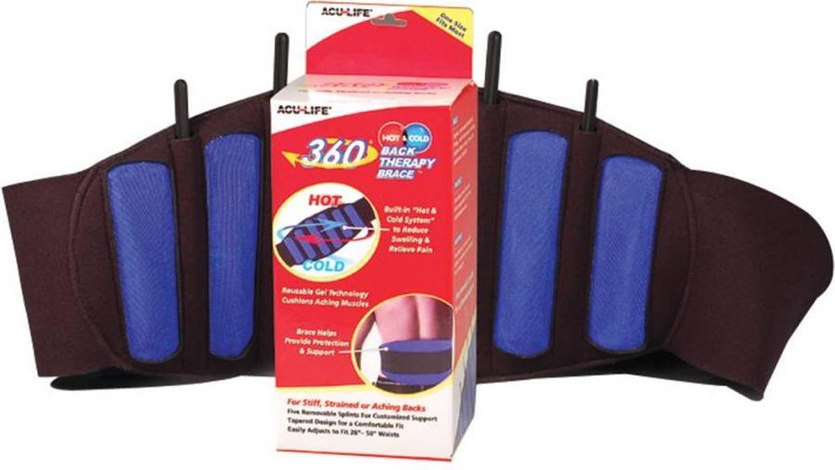 Able2 Rugbrace Warm/Koud Therapie