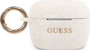 Guess Silicone Case voor Apple Airpods Pro - Wit