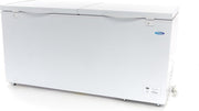 Vrieskist 488 Liter - A+ - Wit Metaal - Digitale Thermostaat - met Slot + 1 Hangende Mand - 6 Wielen - Horeca Vriezer / Diepvries - Maxima