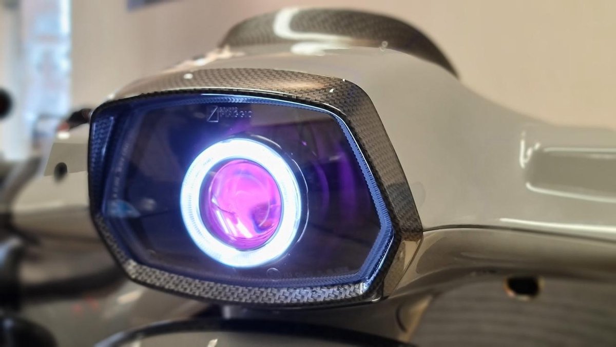 ANGEL EYE + PAARSE DEVIL EYE + BI-XENON COMPLETE UNIT - VESPA SPRINT