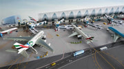 1:500 DXB (Dubai) Diorama Airport XL Action Kit (complete set)! ‘look-a-like’ - 11% discount!