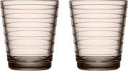 Iittala Glas Aino Aalto Linen 22cl - 2 Stuks