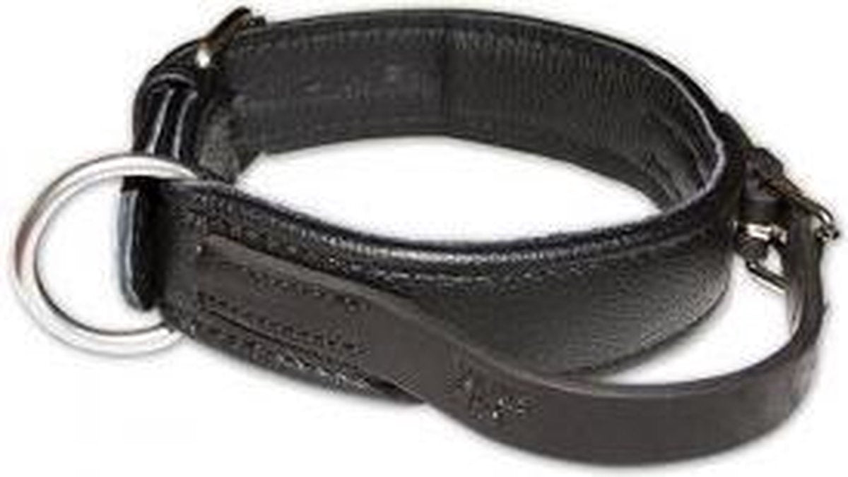 K9 ECO Leren Halsband Met Handvat 50CM