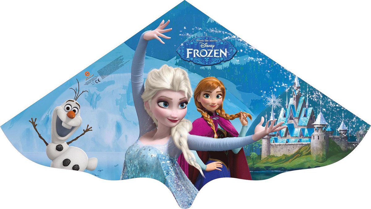 Günther Flugspiele Eenlijns Vlieger Disney Frozen Elsa Spanwijdte 1150 mm Geschikt voor windsterkte 3 - 5 bft