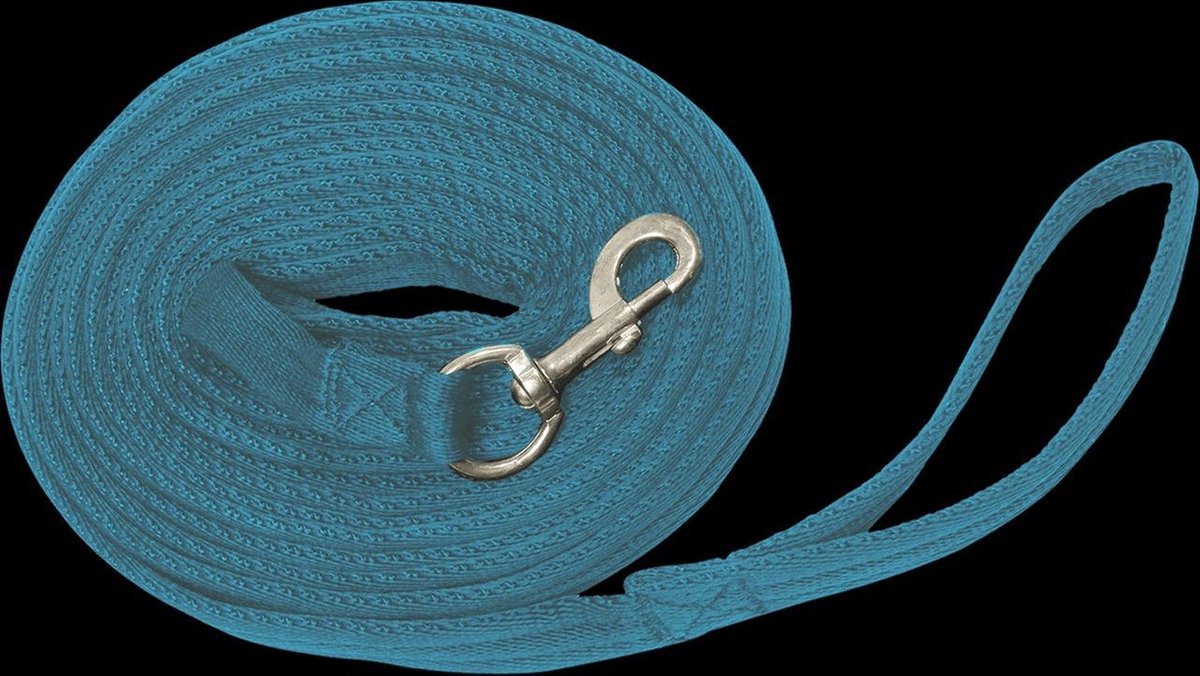 GRIFFY Longeerlijn azure blauw
