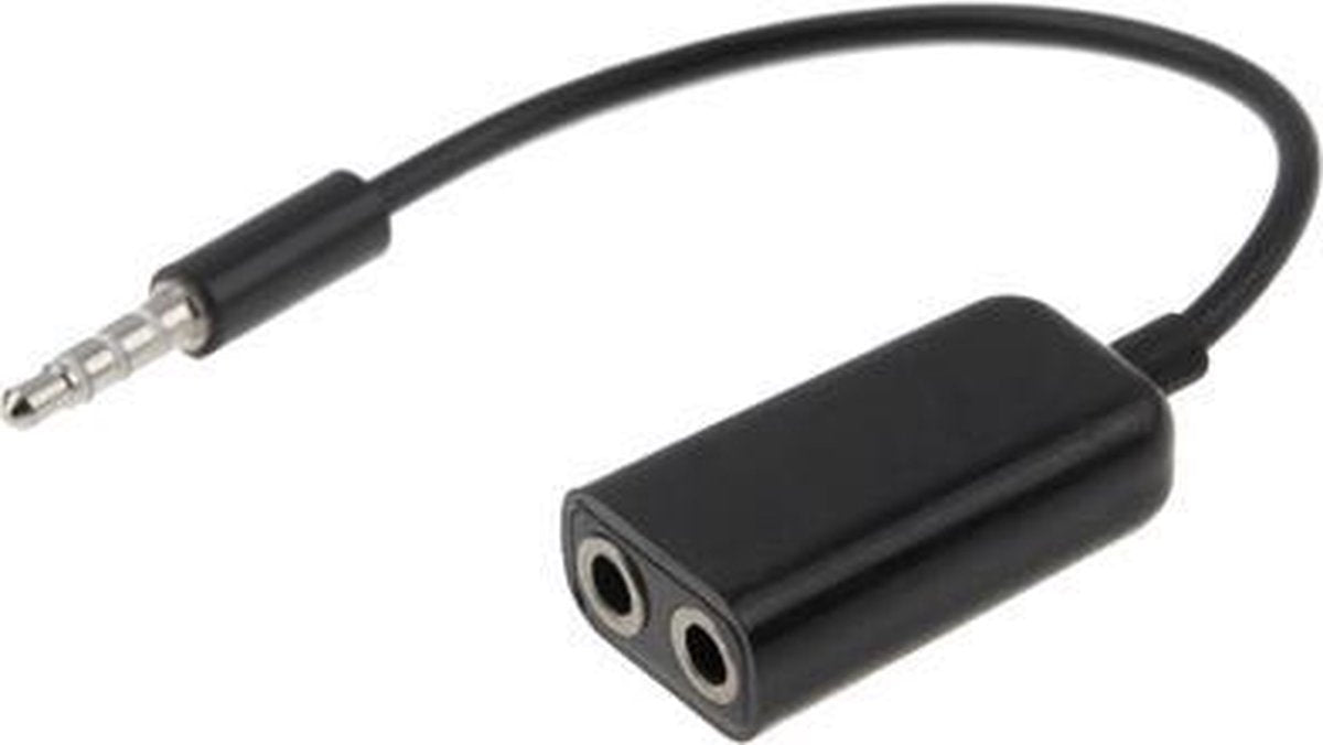 Mobigear Splitter Adapter 3.5mm naar 3