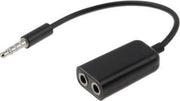 Mobigear Splitter Adapter 3.5mm naar 3