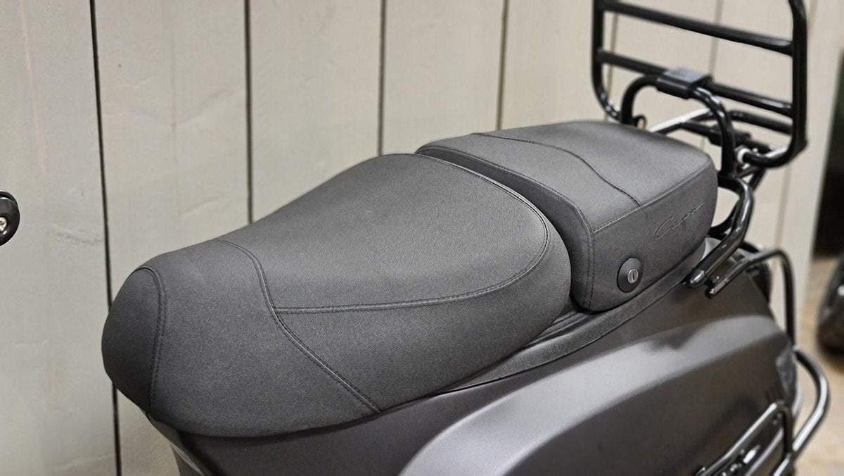 Custom Zwart Duo Comfort zadel VX50/RIVA/Sourini/Venice/Toscana