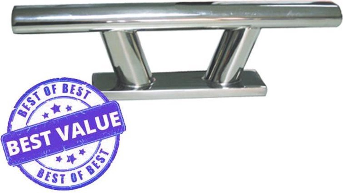 Kikker RVS316 boutmontage 205 x 60 mm M10