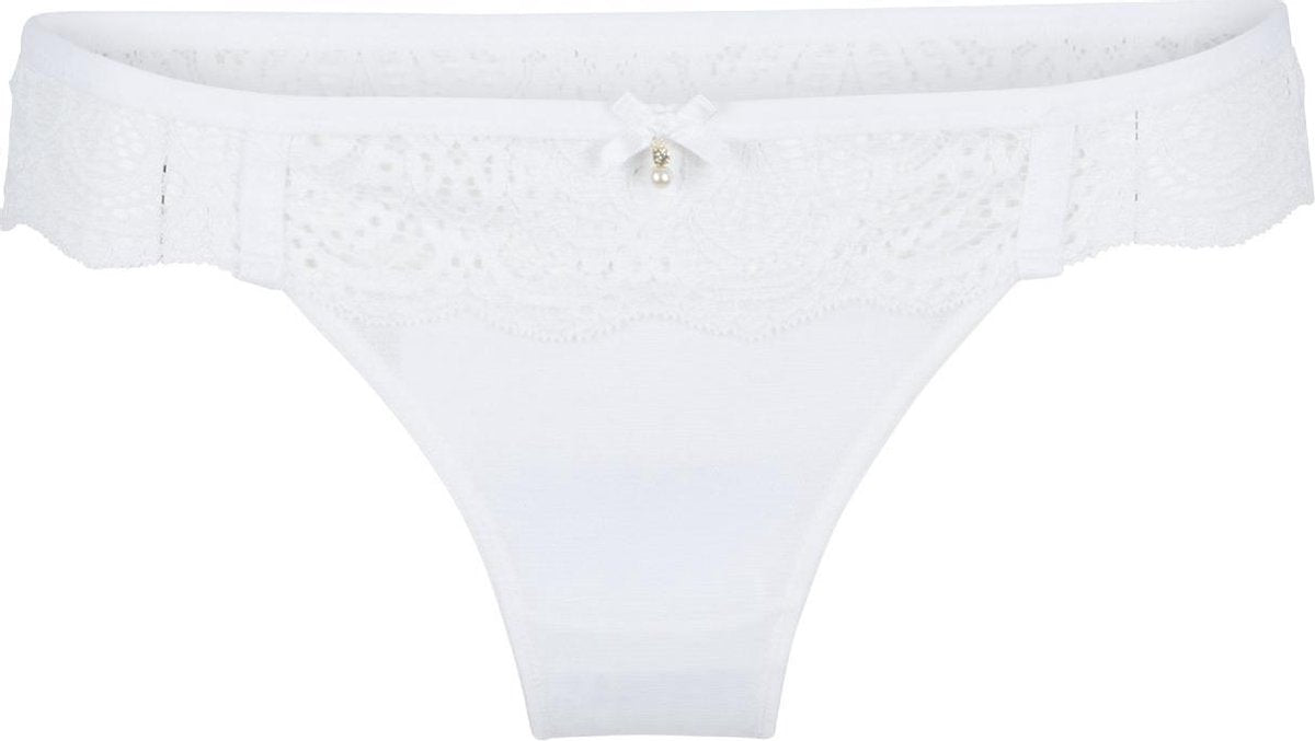 LingaDore Snow White String Wit M