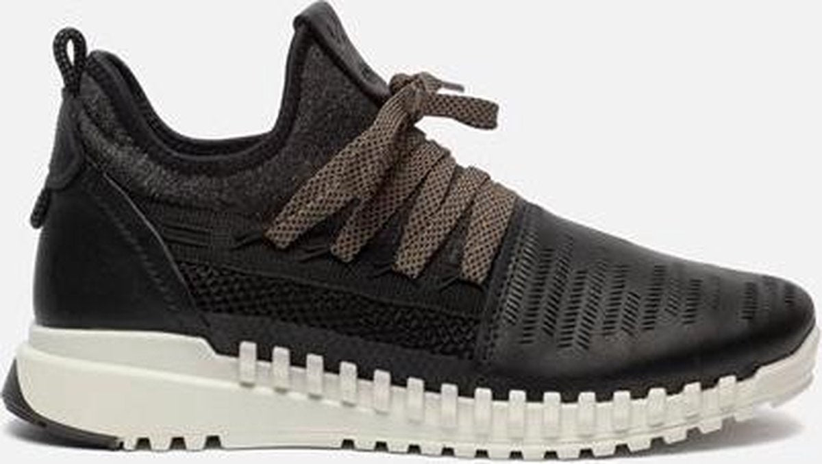 Ecco Zipflex sneakers zwart - Maat 36
