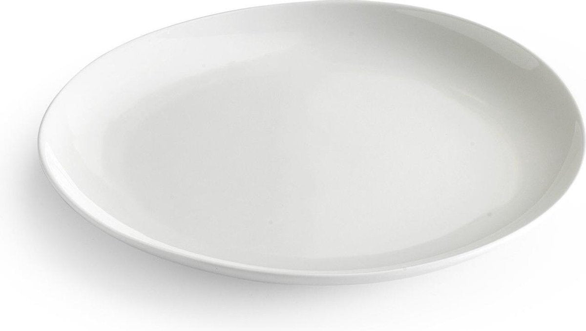 Chic PERLA plat bord 17 cm wit (set/4)