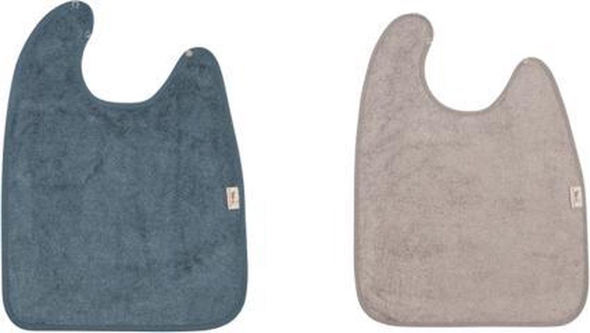 Timboo slab set van 2 - extra grote slabben - bamboo - super zacht - groot - 2 stuks - Marin en Antraciet