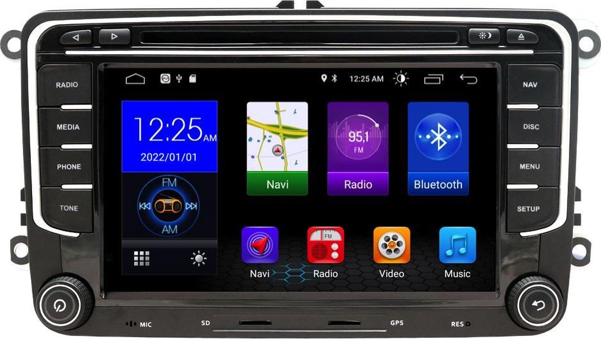 Volkswagen Seat Skoda Autoradio | Carplay | Navigatie | Davilon