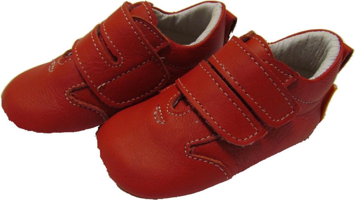Dulis baby Antislipschoenen - Rood - Maat 18