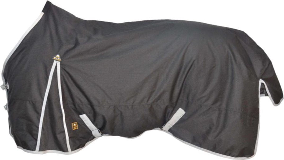 MHS Turnoutdeken Invictus 100 Gram Zwart 205 cm