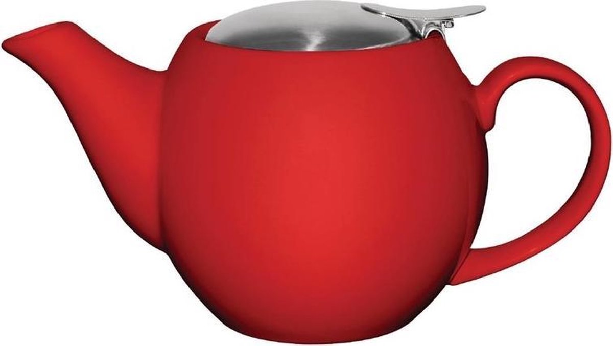 Olympia theepot 51cl rood