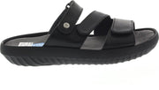 Zwarte Wolky Slippers Sense Martinica Leather
