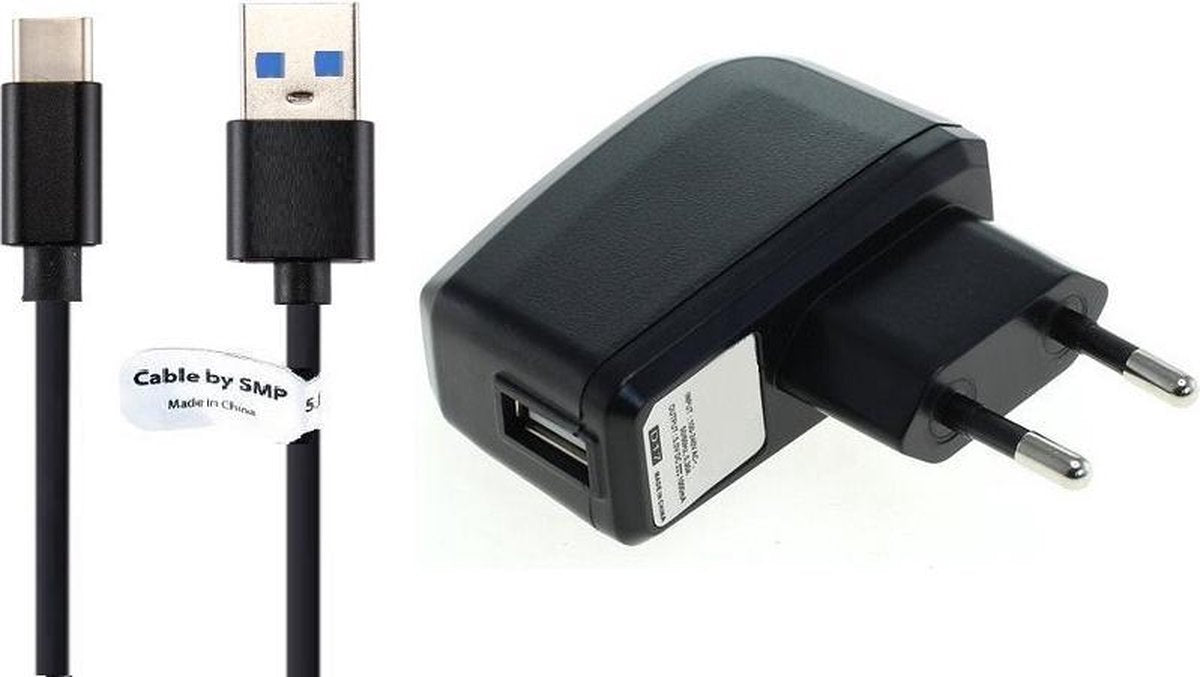 1A oplader en oplaadkabel. oplaadkabel. 0