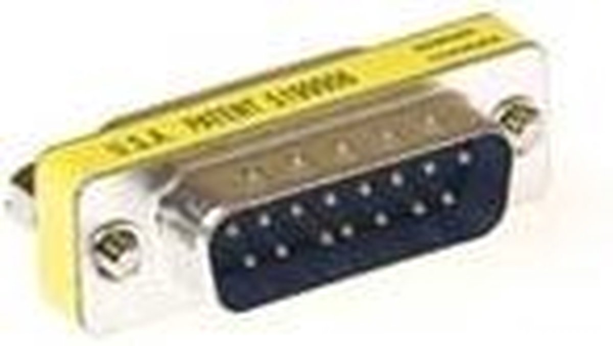 ACT D-sub Adapter 15 polig male naar 15 polig male
