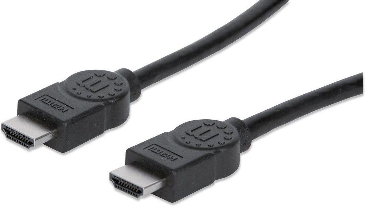 HDMI-Kabel Manhattan High Speed A - A St/St 1.00m geschirm