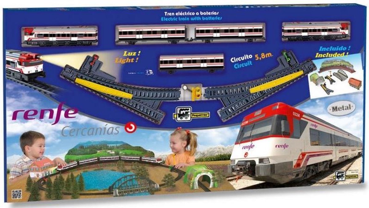 Pequetren Startset Batterij 680 Classic Cercanías Renfe