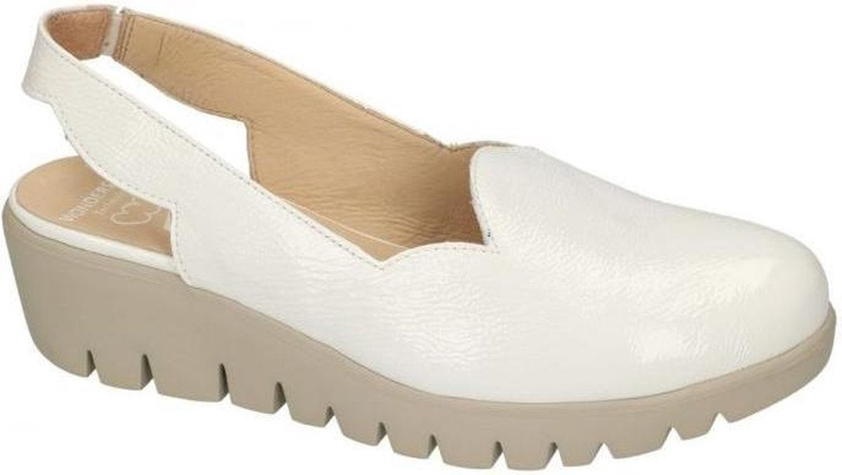 Wonders -Dames -  wit - ballerina's & mocassins - maat 41