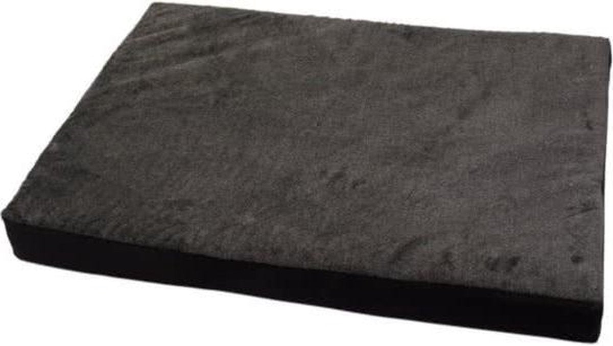 Comfort Kussen Hondenkussen Orthopedisch Teddy 90 x 125 cm - grijs met poot