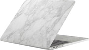 Mobigear Hard Case Marmer Print Grijs Macbook Pro 13 inch Thunderbolt 3 (USB-C)
