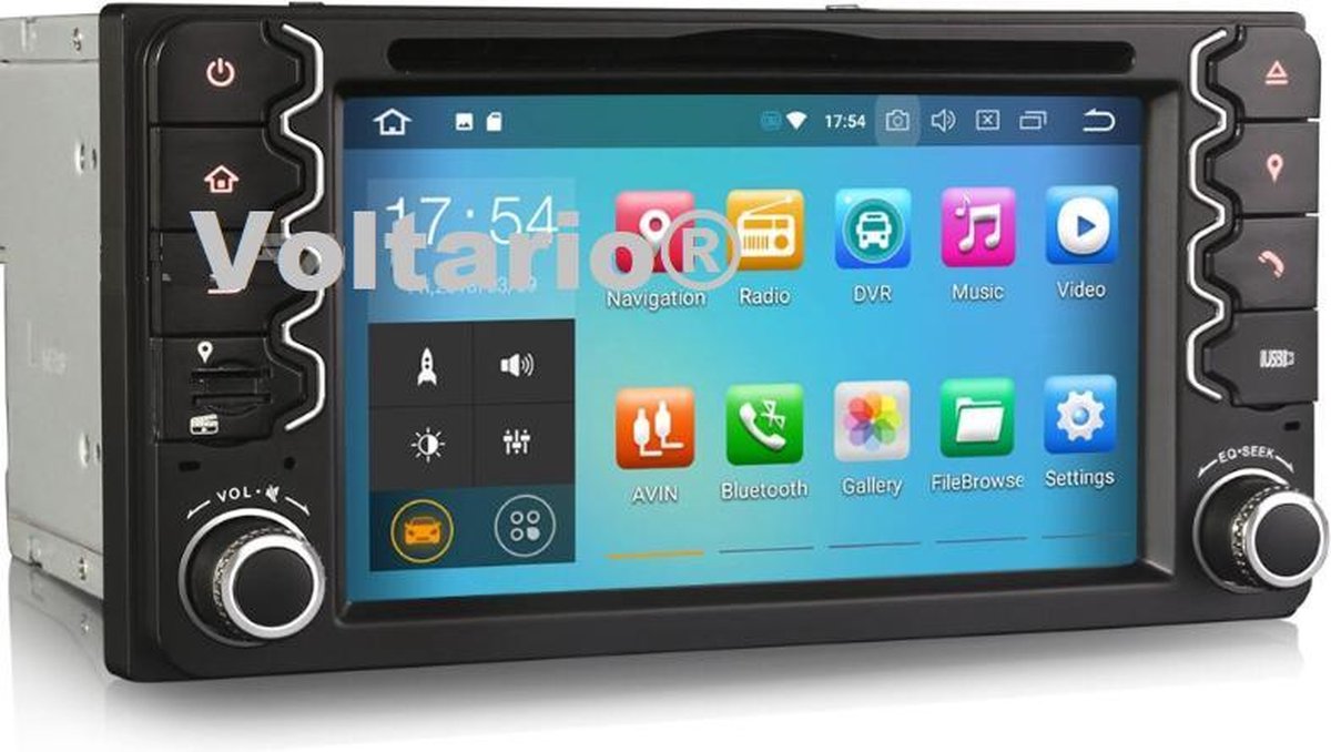 Voltario® 6.2 "Android 8.0 Autoradio met navigatie