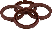 Set TPI Centreerringen - 70.4->63.4mm - Bruin