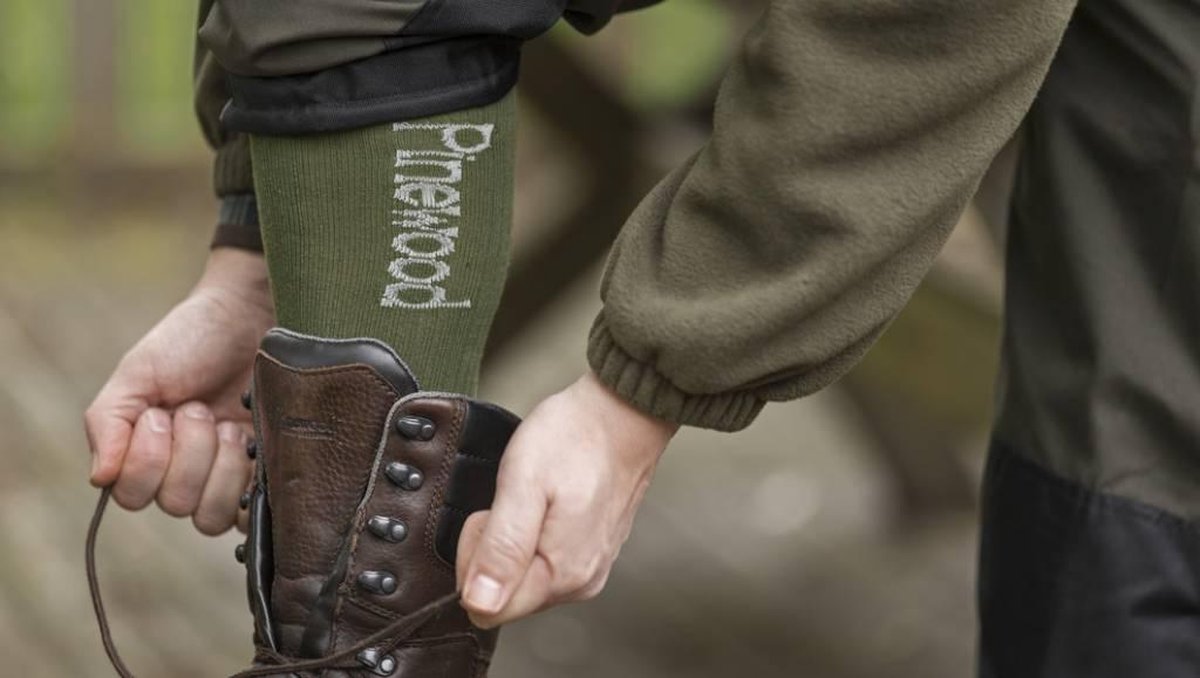 Pinewood Outdoor Sokken Drytex / Wol - Hoog Kniekousen 37-39