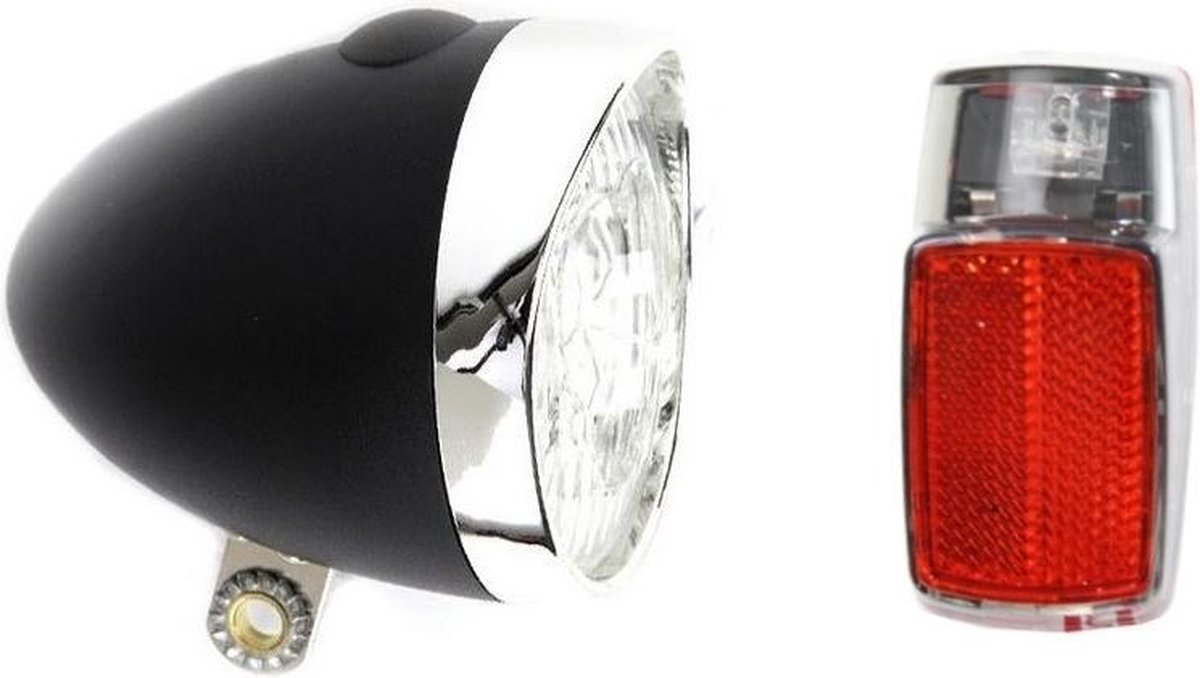 Falkx Verlichtingsset Led Batterijen Zwart