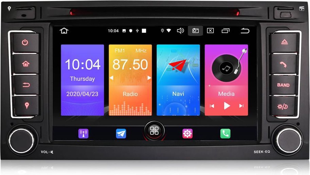 Volkswagen T5 Transporter Navigatie Autoradio | Multivan | Touareg | Android 10