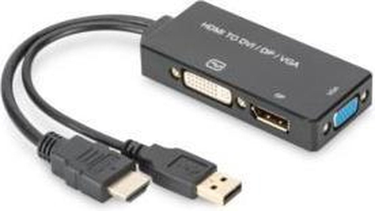 Digitus AV Converter AK-330403-002-S [HDMI - DVI