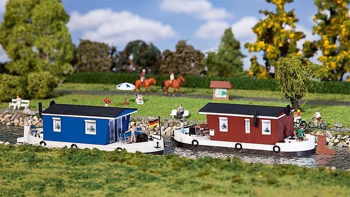 Faller - 2 Woonboten
