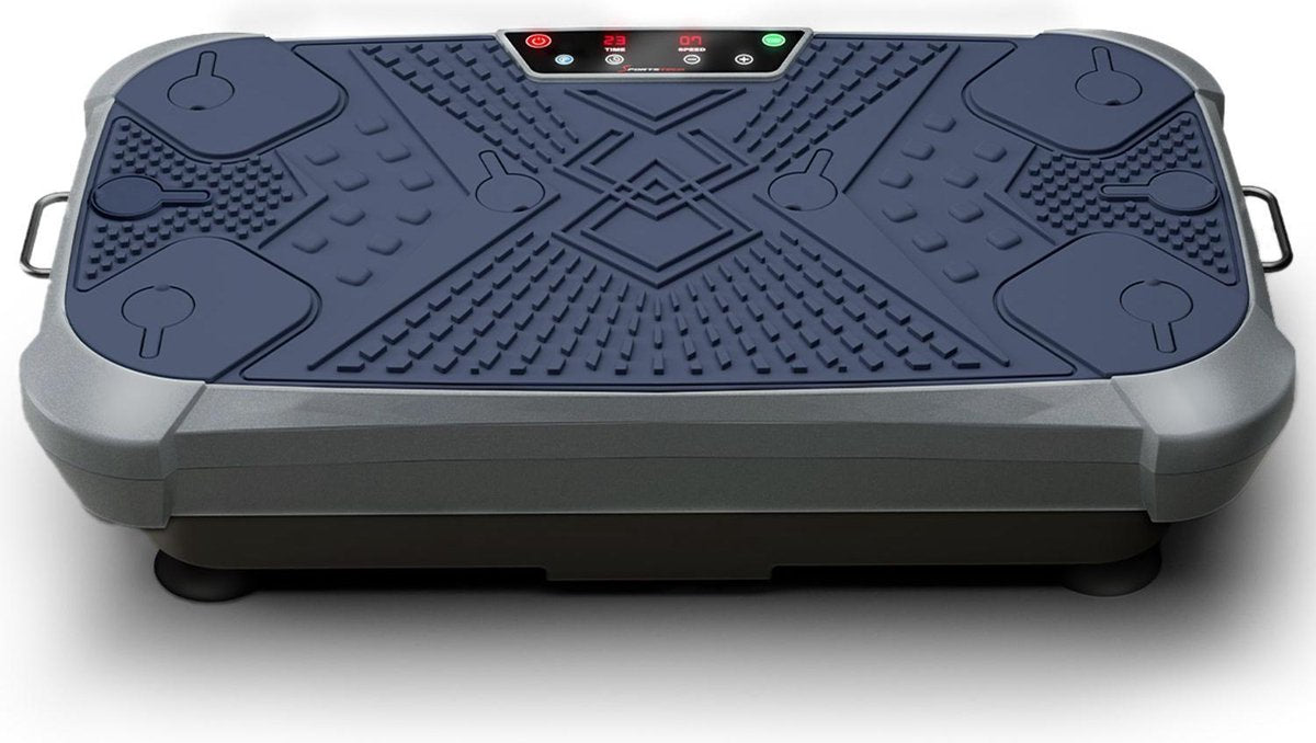 Sportstech Ultra Slim trilplaat | Next Level training incl. Full-fody band & opdruk handvaten + fitnessbanden