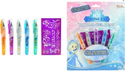 Tattoo gelpennen van ice princess | 5 STUKS met Sjabloon - gelpen - glitter