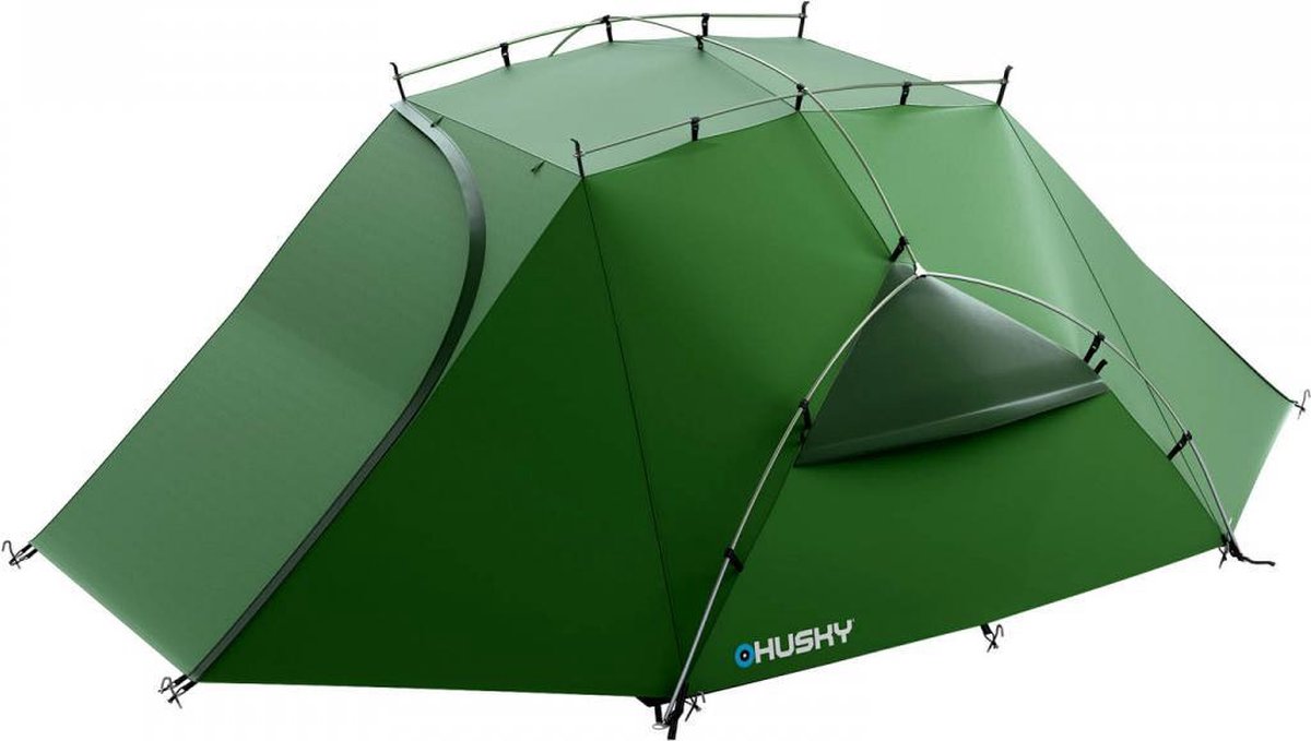Husky tent extreem lichtgewicht Brofur 4 - 4 persoons - Groen