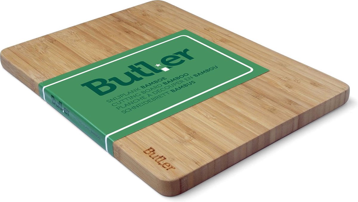 Butler Snijplank - Bamboe - 340x255x18mm