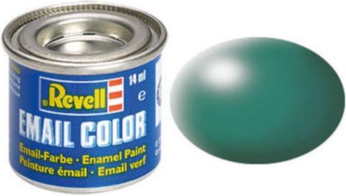 Revell #365 Patina Green - Satin - RAL6000 - Enamel - 14ml Verf potje