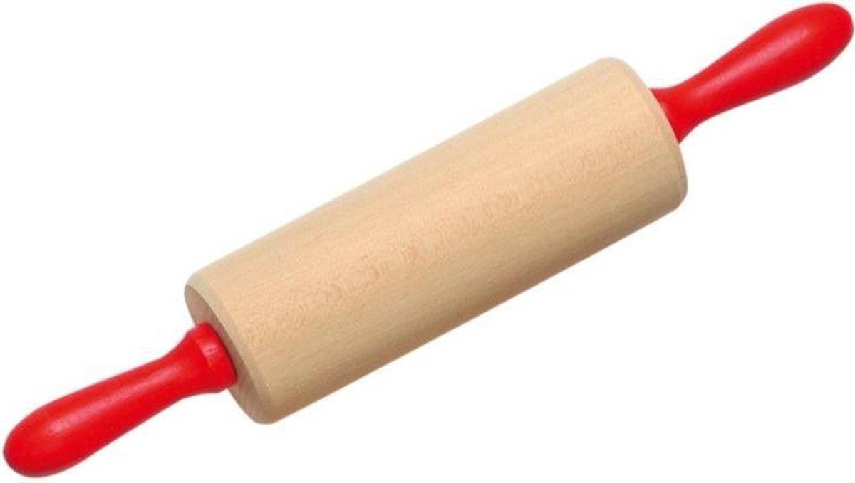 Nic Deegroller 28 X 5 Cm Rood/blank Hout
