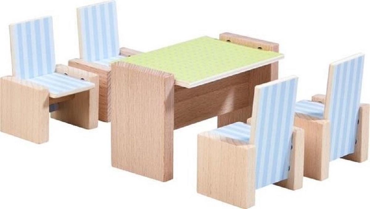 HABA Little Friends - Poppenhuismeubels Eetkamer