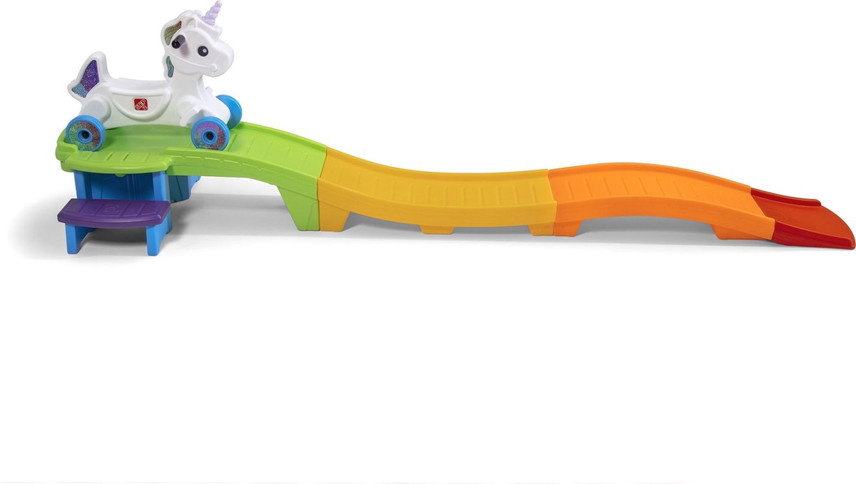 Unicorn Up & Down Roller Coaster - Eenhoorn achtbaan met licht en geluid  - 2 jaar garantie!